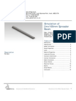 2mx168mm Spreader Beam-Static Study (1)