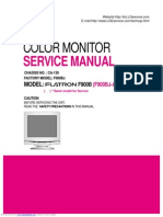 Color Monitor: Service Manual