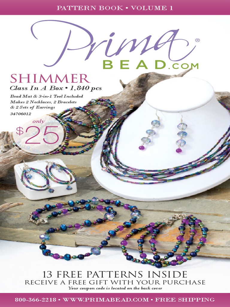 13 Free Jewelry Patterns From Prima Bead | PDF | Bead | Wire