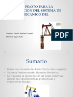 Proyecto Piloto Para La Optimizacion Del Sistema De