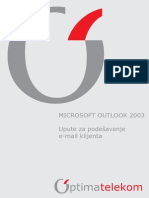 Upute Microsoft Outlook 2003 Eng