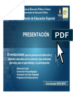 Presentación Documentos Agosto