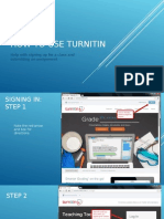 How To Use Turnitin