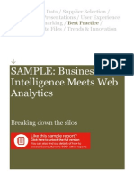 SAMPLE Econsultancy Business Intelligence Meets Web Analytics