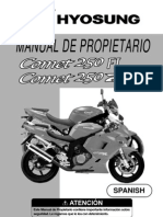 Manual de Propietario Comet 250 FI-250R FI (Español)