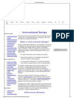 Instructional Designs-Theories N Models