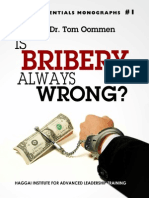 Is Bribery Always Wrong - Oommen PDF