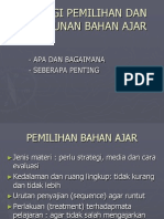 Strategi Bahan Ajar