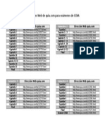 Direcciones Web de Quia Para Exámenes de CCNA