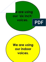 We Are Using Our Six Inch' Voices