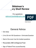 Stitelman’s Surgery Shelf Review Guide