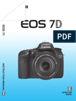 Canon EOS 7D Manual