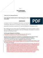 #3 URB / Solicitor & Planning Amendments 