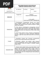 Download SPO Jak Dan Pedoman Penanggulangan Bencana by Muhammad Robbyansyah SN238054261 doc pdf