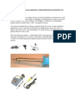 Técnicas de Soldagem de Componentes Eletrônicos