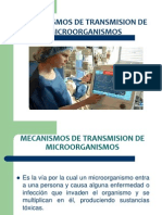 Mecanismos de Transmision, Infecciones Nosocomiales, Normas, Tipos de Aislamiento