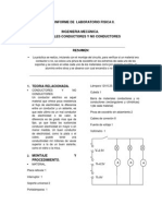 Imforme Fisica 2 Conductores y No Conductores