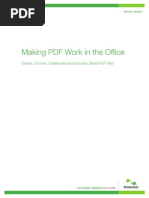 Making PDF Work in The Office: Create, Convert, Collaborate and Securely Share PDF Files