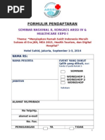 Formulir Pendaftaran - 1