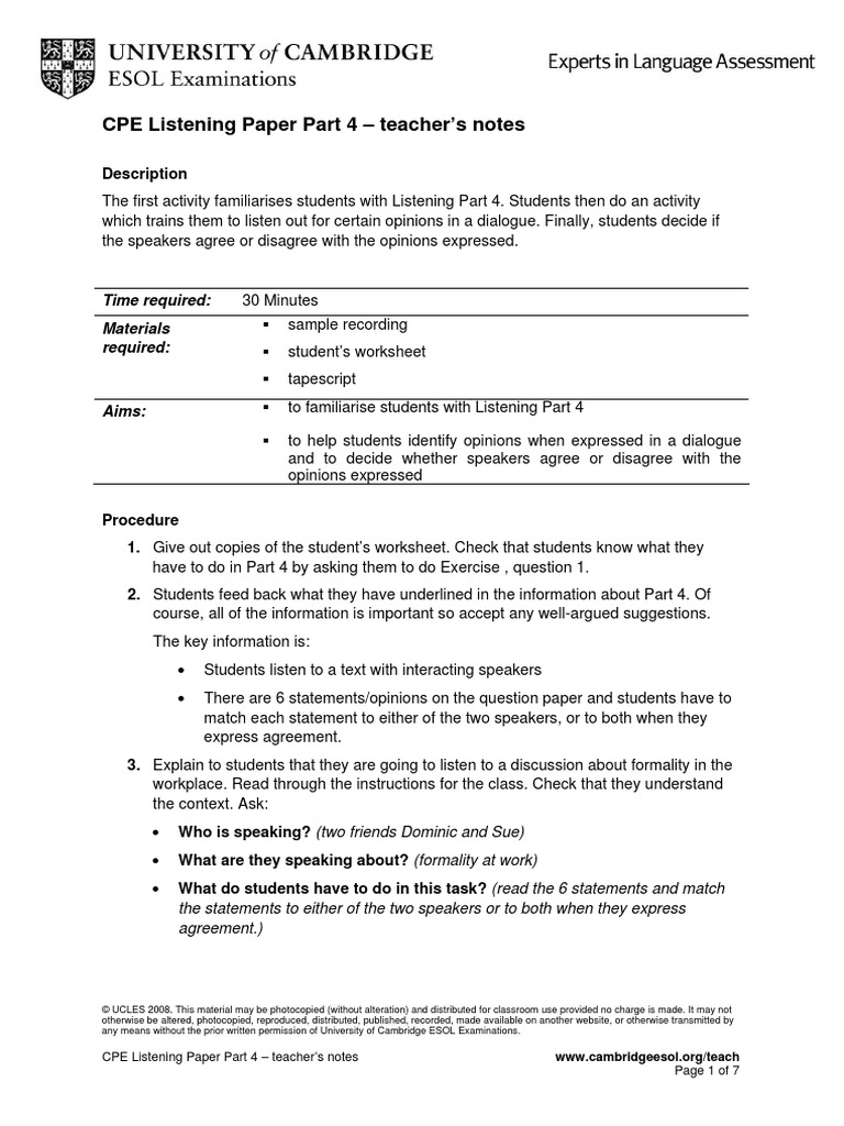 Cpe listening part 4 image