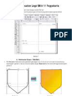 Cara Pembuatan Logo SMA 11 Yogyakarta
