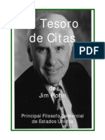 Livro El Tesoro de Citas de Jim Rohn