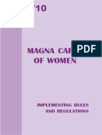 RA 9710 - Magna Carta of Women and IRR