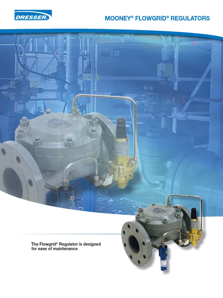 DRESSER Regulators Flowgrid | PDF | Valve | Gases