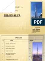 Case Study On Burj Khalifa Dubai