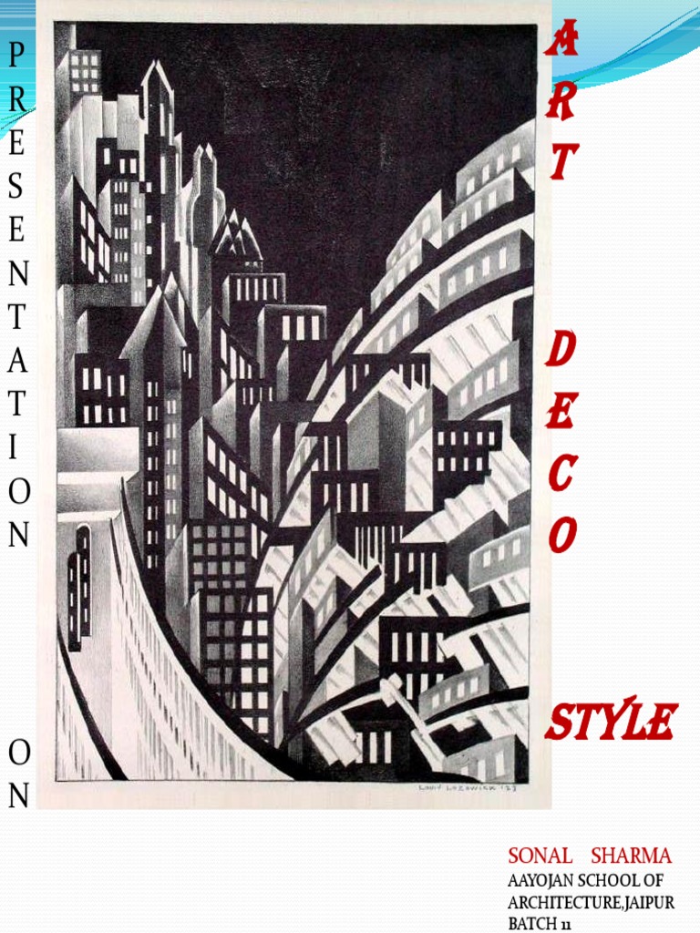 Art Deco Period In History PDF