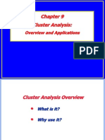 Chapter 9 - Cluster Analysis