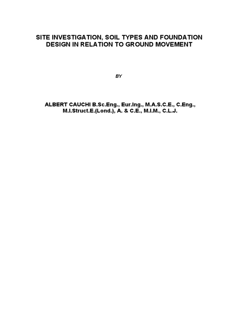 Geotechnical Foundations Guide | PDF | Deep Foundation | Soil