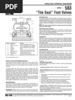 N-583 Foot Valve