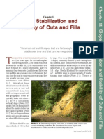 Slope Stabilization and Stability of Cuts and Fills