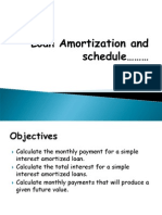 Amortized Loans With Amortization Schedule