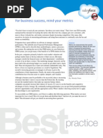 Download For business success mind your metrics by salesforcecom SN23807994 doc pdf