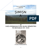 Monografia Manastirii Simisna