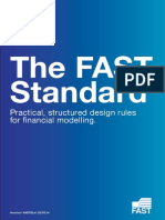 The Fast Standard: Practical, Structured Design Rules For Financial Modelling
