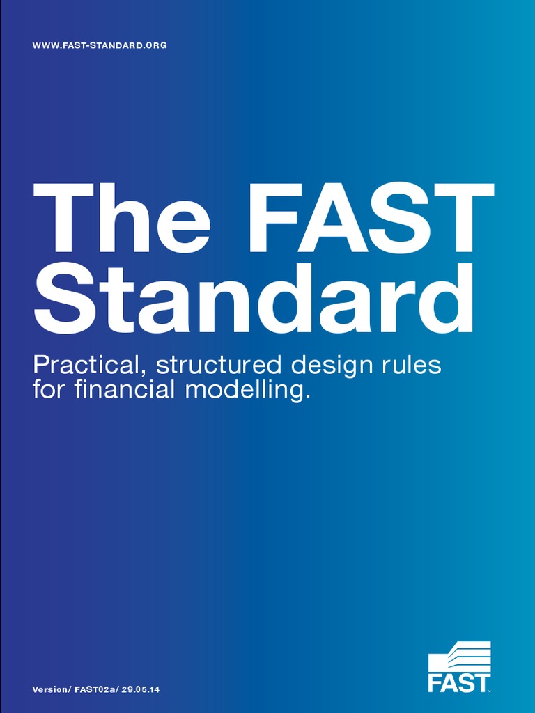 FAST Standard for Financial Modelling | PDF