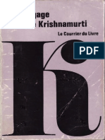 Yvon Achard - Le Langage de Krishnamurti