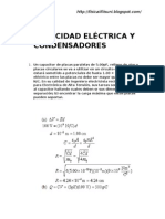 Capacidad Eléctrica y Condensadores