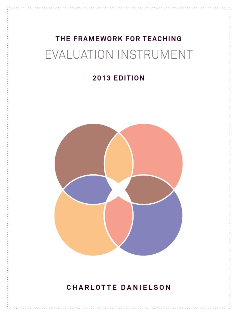 2013 Framework For Teaching Evaluation Instrument | PDF | Teachers ...
