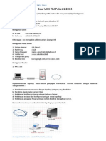 Pembahasan Soal UKK Paket 1 2014