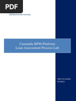 Camunda BPM Loan Assessment Process Lab v1.0