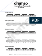 Rethinking Drum Rudiments