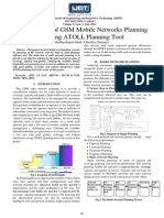 Simulation of GSM Mobile Networks Planning Using ATOLL Planning Tool