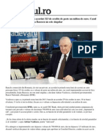 Vasilescu, BNR: Bancile Au Acordat 323 de Credite de Peste Un Milion de Euro. Cazul Imprumutului Luat de Ioana Basescu Nu Este Singular