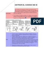 Como Registrar El Codigo de Id