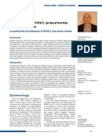Influenza a(H1N1) Pneumonia