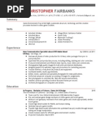 Chris Fairbanks Resume v001